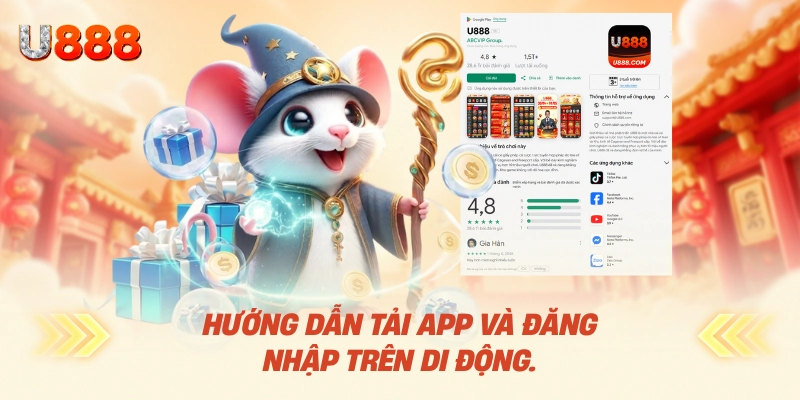 Trang Chủ U888 Chính Thức 2026 19 Hướng dẫn tải app và đăng nhập trên di động.